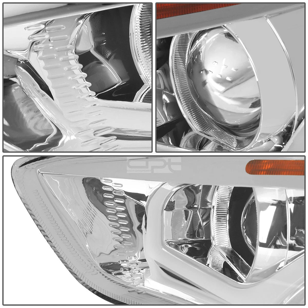 Dual LED DRL Projector Headlights for Ford Focus (2015–2018)