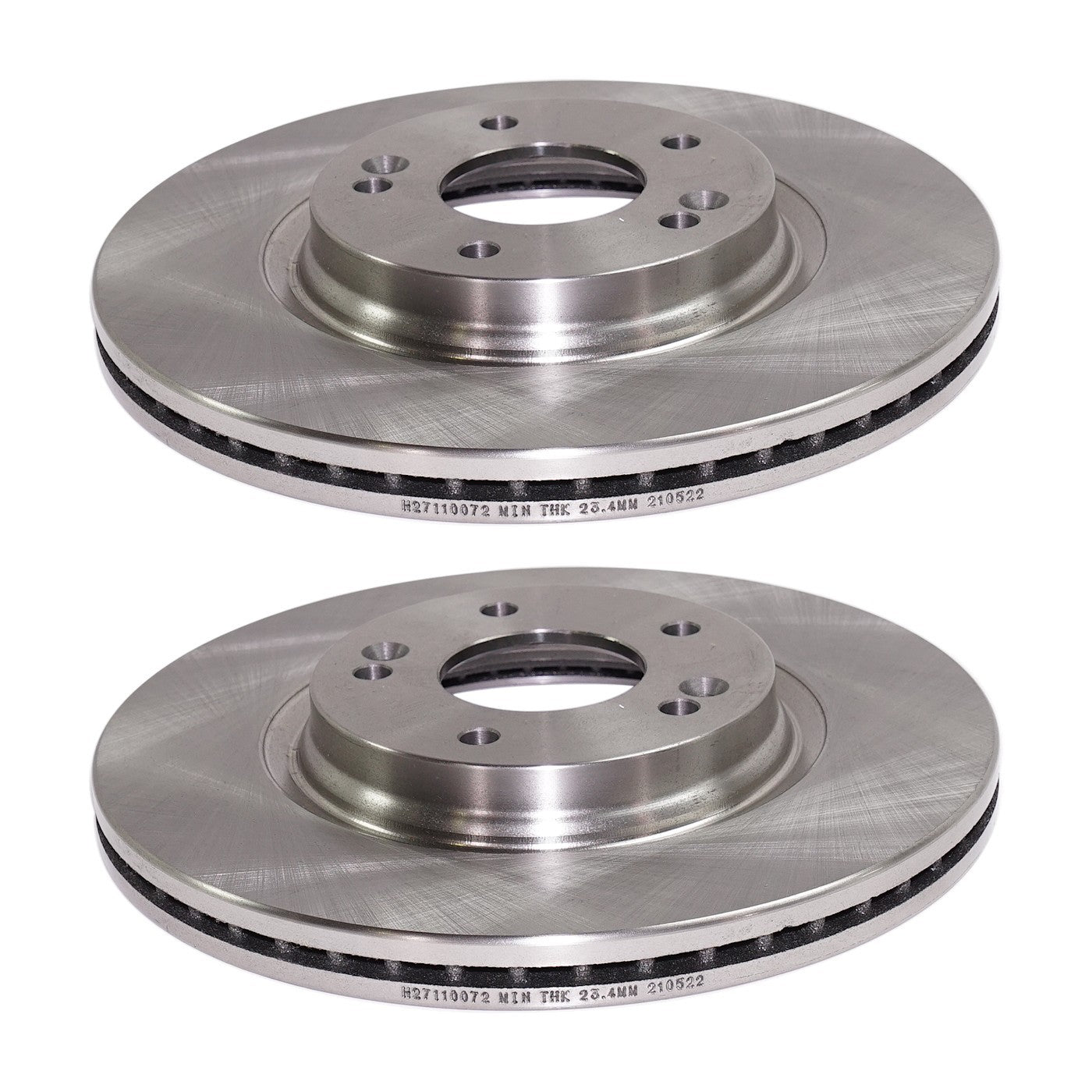 Front Brake Disc Set for Hyundai Elantra (2017–2020)