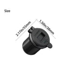 Dual USB Phone Charger Outlet for Universal Vehicles (12-24V)