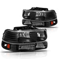 Bumper Headlight Lamp Amber Side for Chevy Silverado/Suburban (1999–2006)