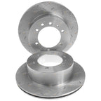 Rear Slotted Drilled Disc Brake Rotors 2.8 3.0 4.2 4.5 for Nissan Patrol