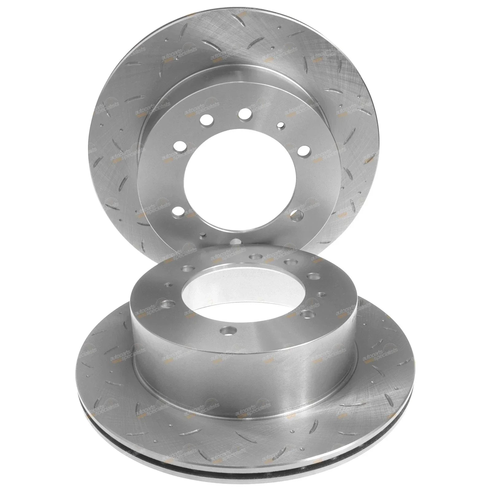 Rear Slotted Drilled Disc Brake Rotors 2.8 3.0 4.2 4.5 for Nissan Patrol