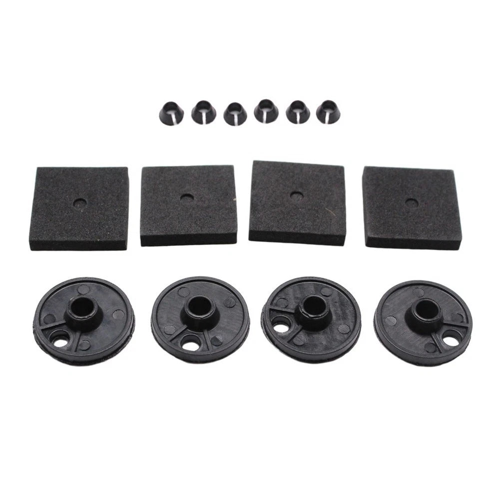 Oil Cooler Radiator Kit for Car Transmission Front Mount (Aluminum Alloy, Black)