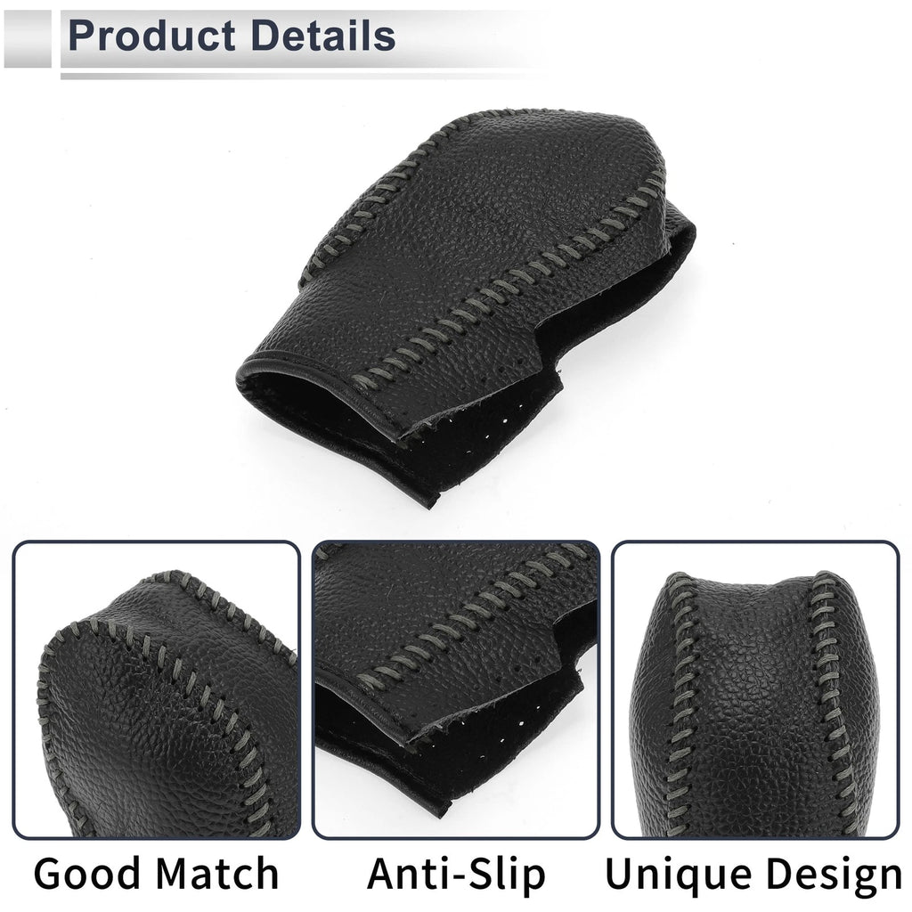 Gear Shift Knob Cover   - Pebbled Black