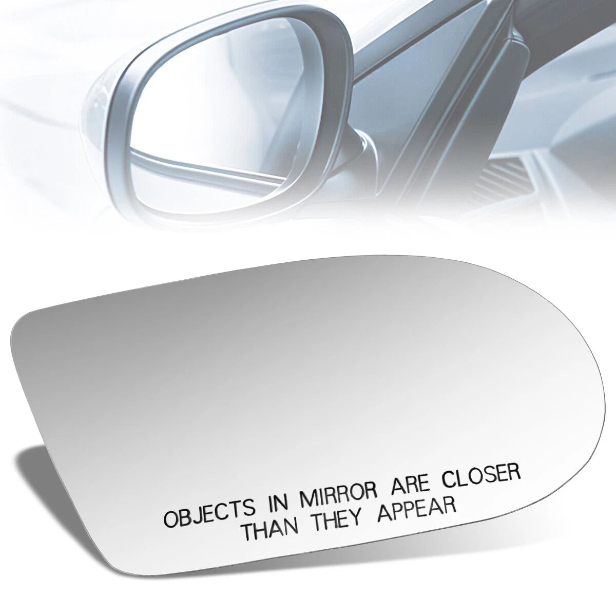 Passenger Side Mirror Glass for Chevy Geo Metro (1989–2001) Convex Lens