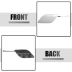 Tow Hook Eye Hole Cover for Mercedes-Benz GLK350 (2010–2015) Silver Tone