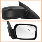 Power Heated Blind Spot Puddle Light Side View Mirror RH for Ford Fusion (2011–2012)