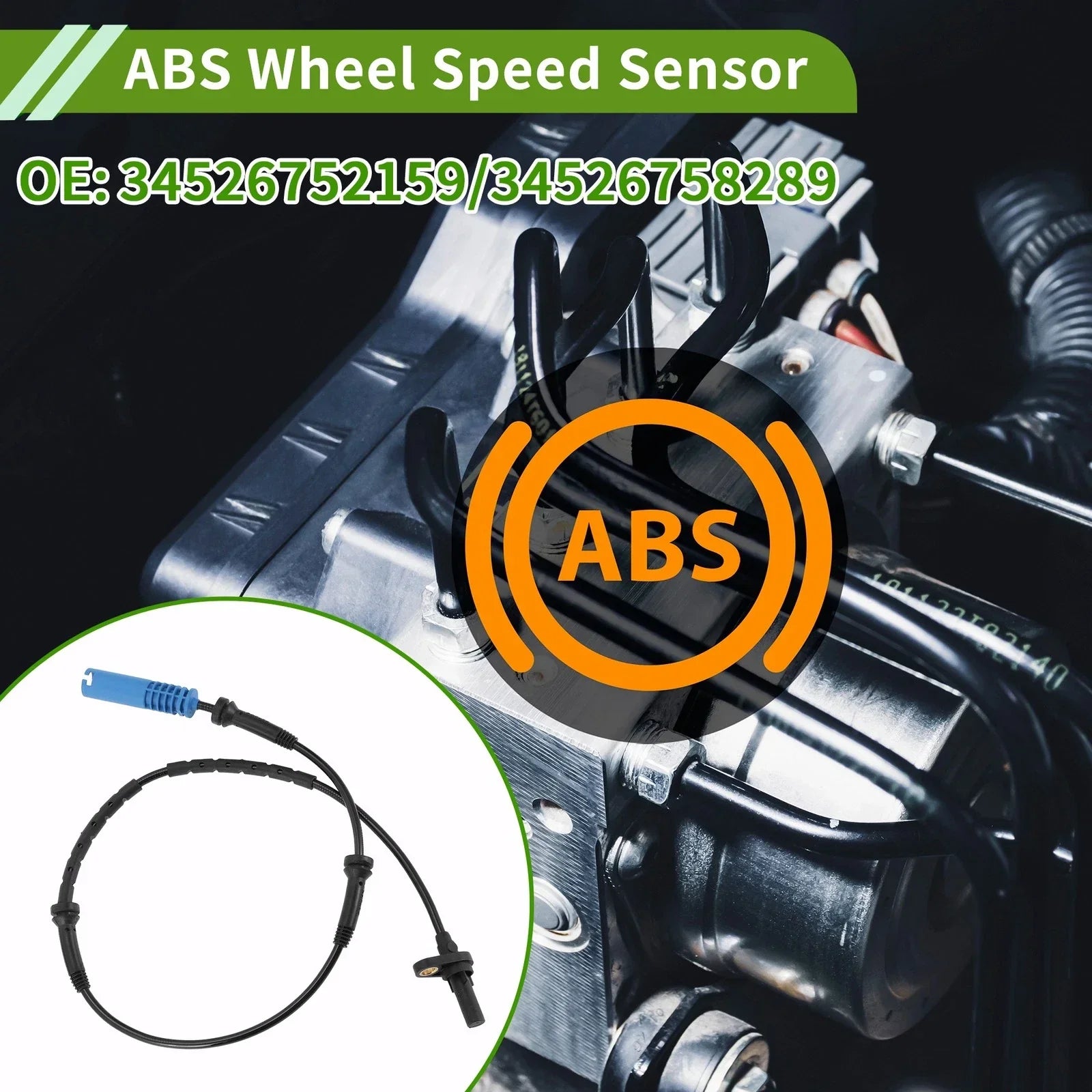 ABS Wheel Speed Sensor for BMW 745Li (2002-2003) V8 4.4L