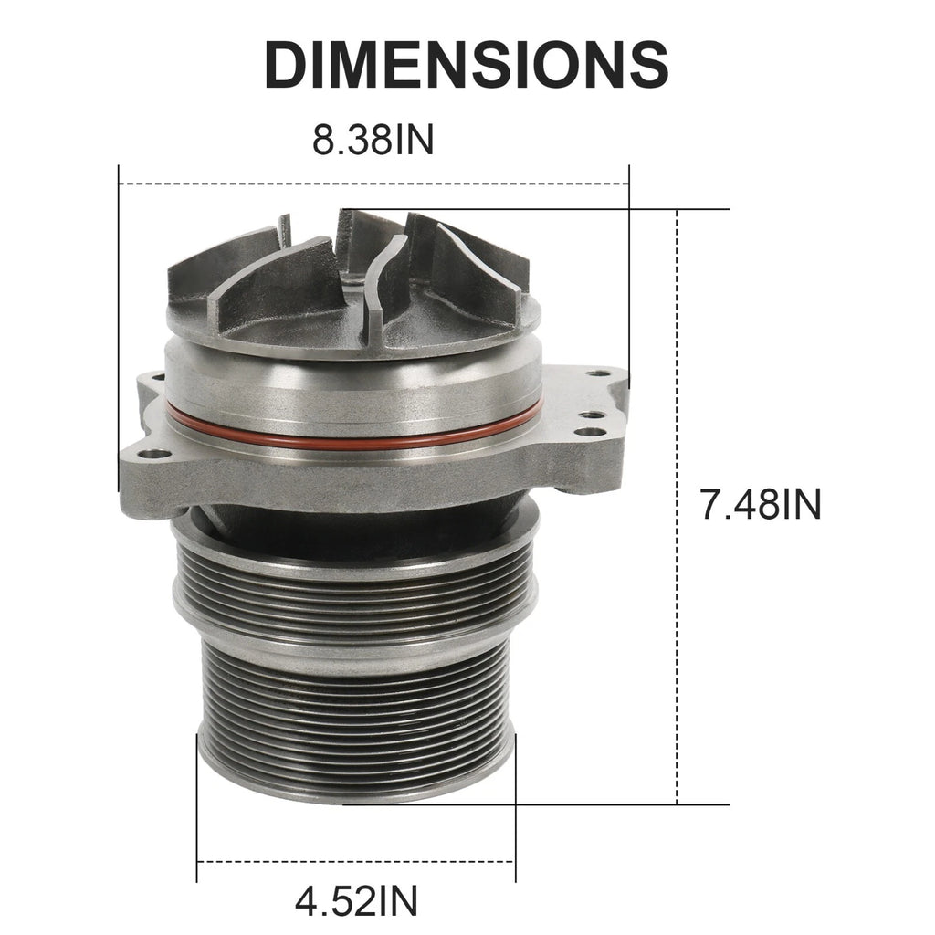 Water Pump for Cummins ISX ISZ (2007-2023)