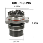Water Pump for Cummins ISX ISZ (2007-2023)