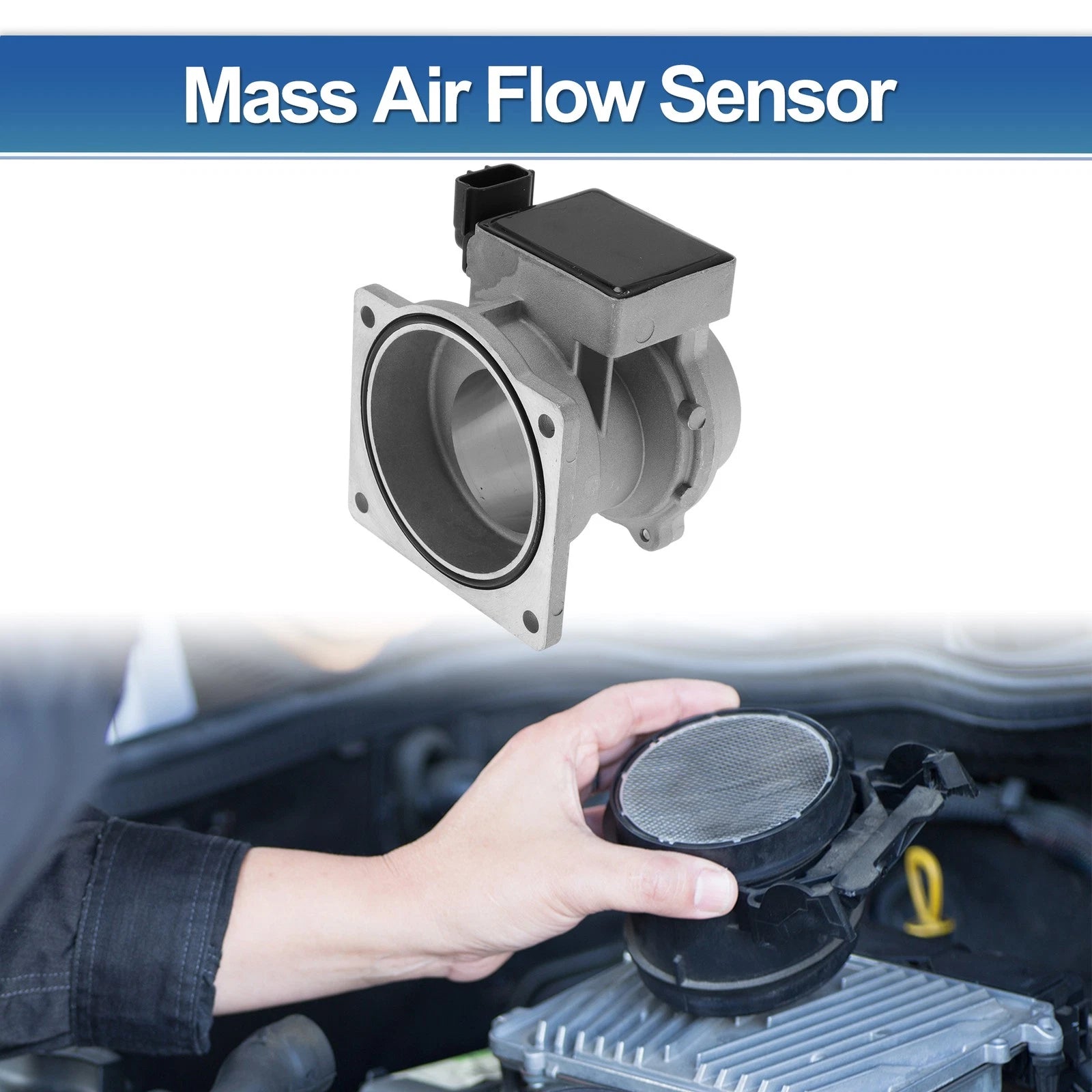 Mass Air Flow Sensor Assembly No. 22680D9001 for Nissan Altima (1996–1997)
