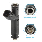 6 Pcs Fuel Injector Nozzle YR3E9F593A6A for Ford F-150 XL XLT (2002–2003)