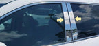 4pc Luxury FX Polished Pillar Post Trim for 2025 Buick Enclave
