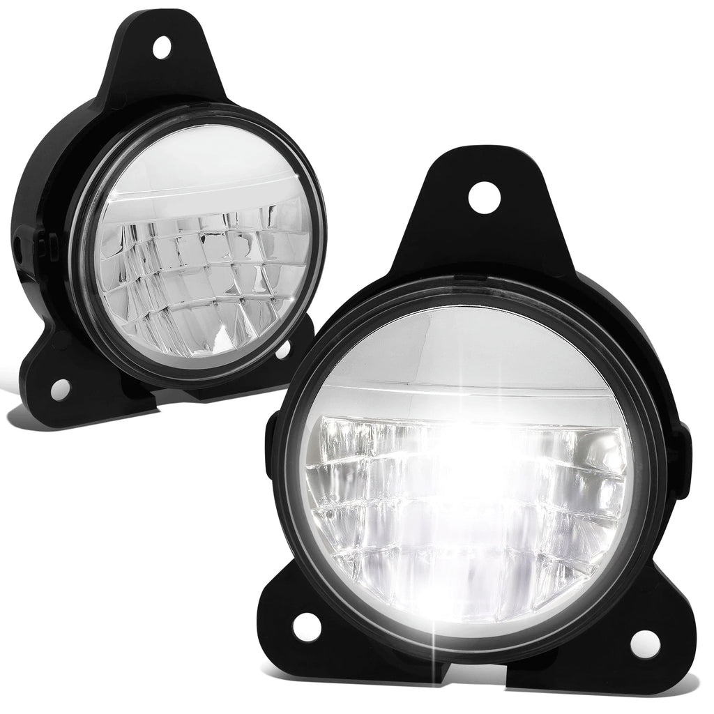 Chrome Housing Full LED Fog Light Lamp Assembly for Volvo VNR 300 400 640 (2018–2020)
