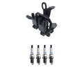 Set of 4 Hitachi Ignition Coils & Denso Spark Plugs for Elantra 2.0 L4 (2011–2016)