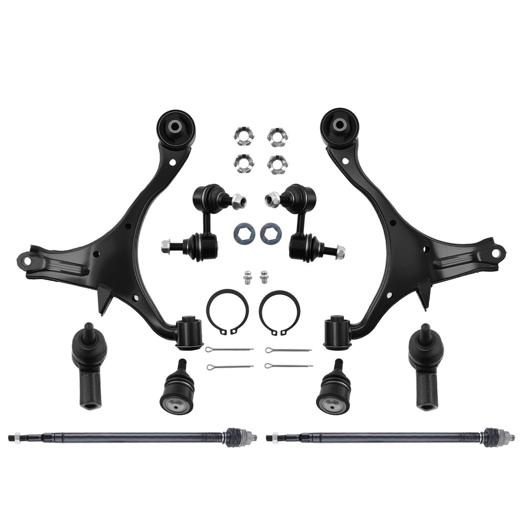 10pcs Front Suspension Control Arms Kit for Honda Civic Acura EL (2001–2005)