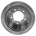 Rear Brake Disc Rotors and Pads Kit for Toyota Land Cruiser (1998–1999)