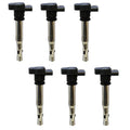 Set of 6 Denso Ignition Coils for Audi Q3 Q5 (2015–2016, 2009)