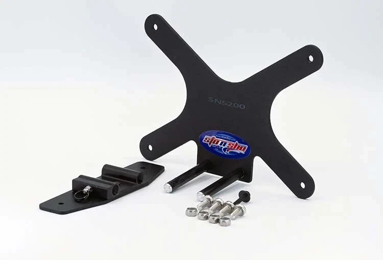 Removable License Plate Bracket for 2020–2023 Chevrolet Corvette Stingray