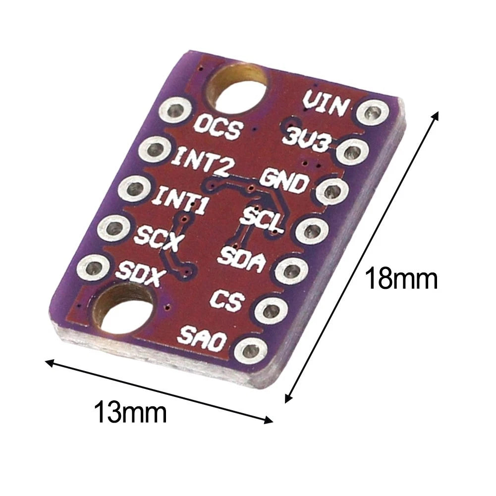 5pcs GY-LSM6DS3 6DOF IMU Sensor Module for Automotive Applications