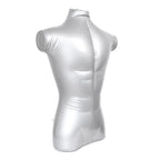 Inflatable Male Torso Mannequin Display Prop for Clothing