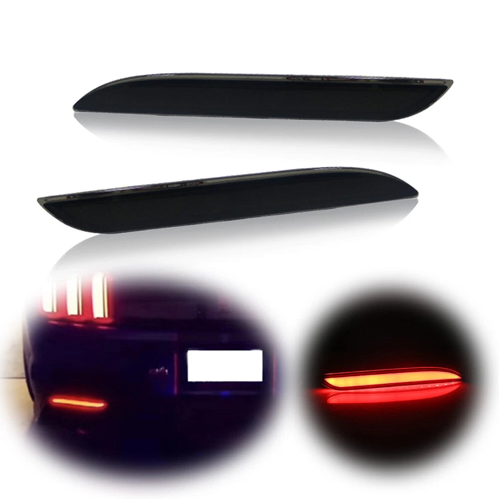 Smoke Sequential Turn Signal Brake Lights for Ford Mustang (2015–2017)