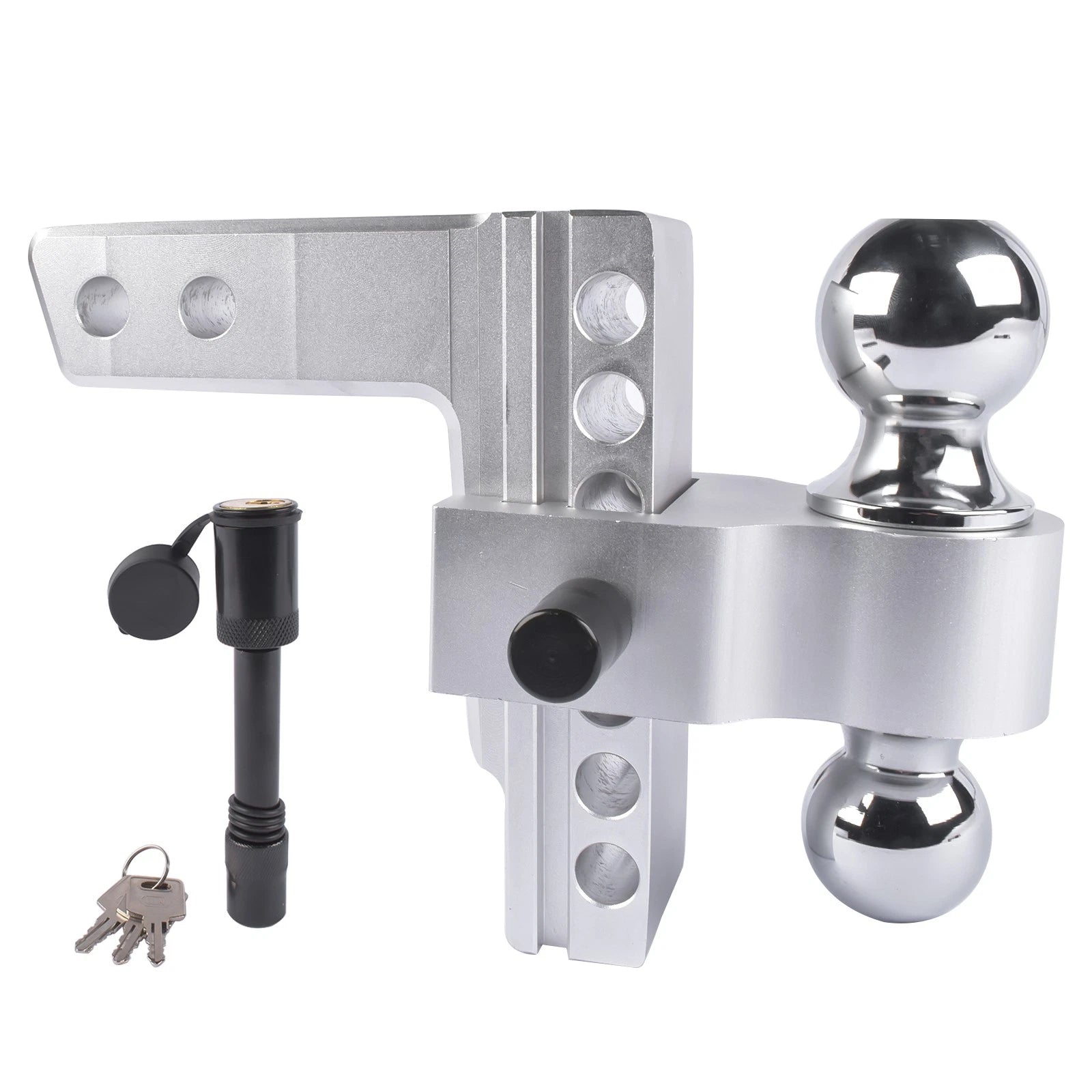 2" Receiver Adjustable Trailer Hitch for (Up to 12,500 LBS)