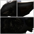 Pair of Smoked Housing Amber Corner Headlights for Toyota Corolla (2009–2010)