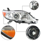 Set of 2 Projector Headlights for Toyota Sienna (2011–2013) Halogen