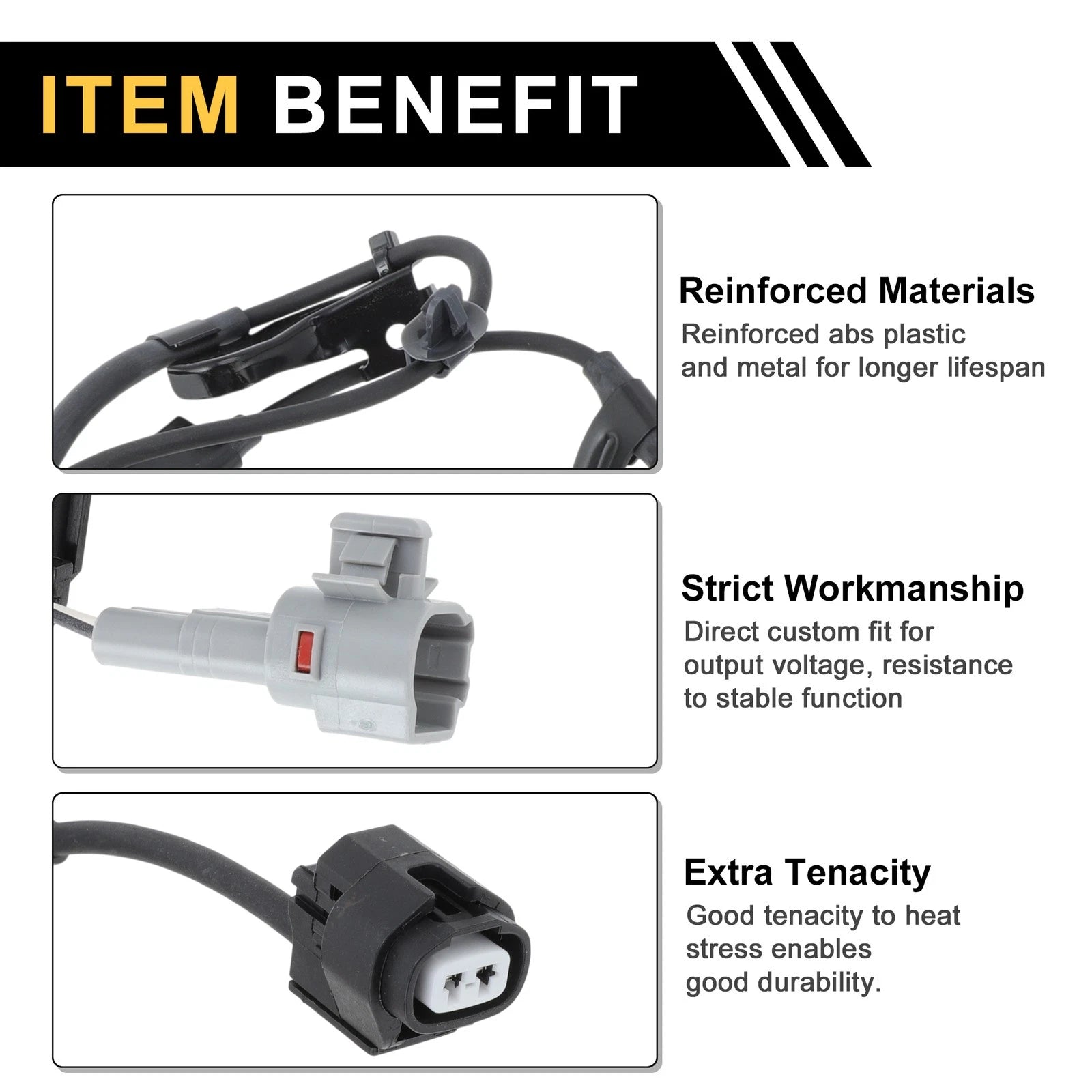 ABS Wheel Speed Sensor for Toyota FJ Cruiser (2007–2014) No. 8951660270