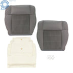 Seat Cover Set for Jeep Wrangler (2007-2012) with Driver Foam Pad