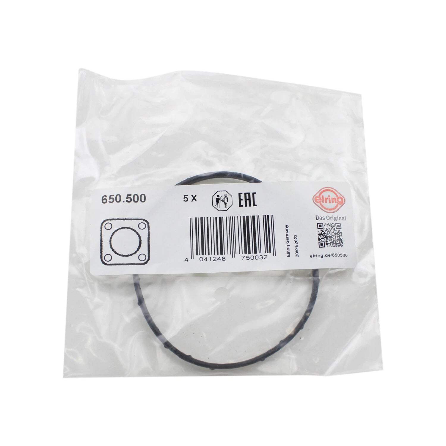 Elring Engine Coolant Thermostat Housing Gasket for (650.500)