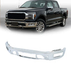Chrome Replacement Front Bumper Face Bar for Ford F150 (2024–2025)