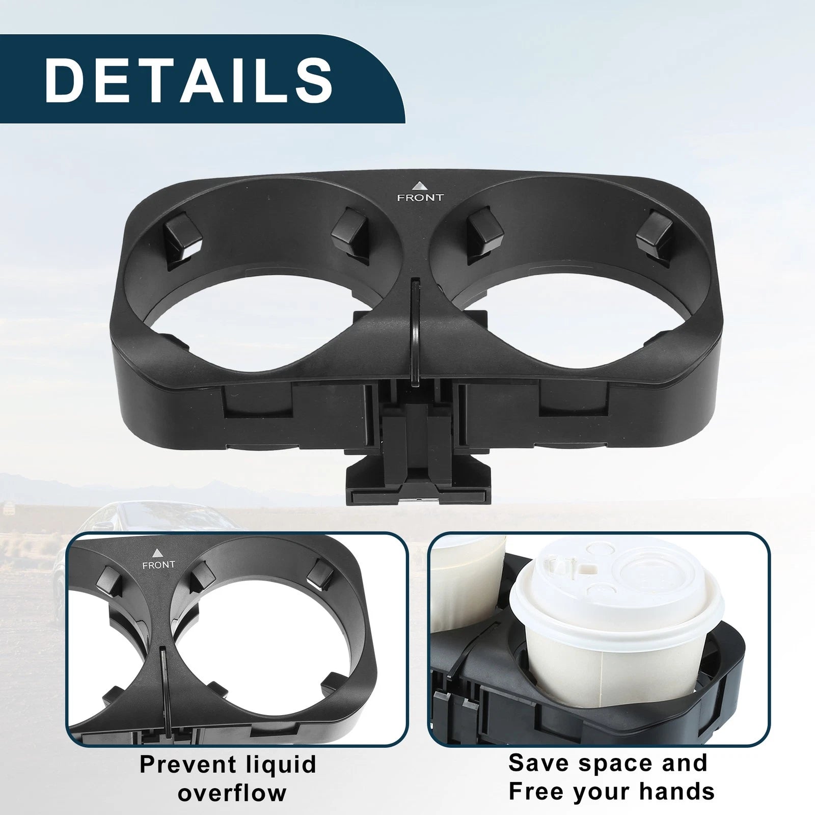 Cup Holder for Mercedes-Benz W221 (2006–2009) No.A2216801991