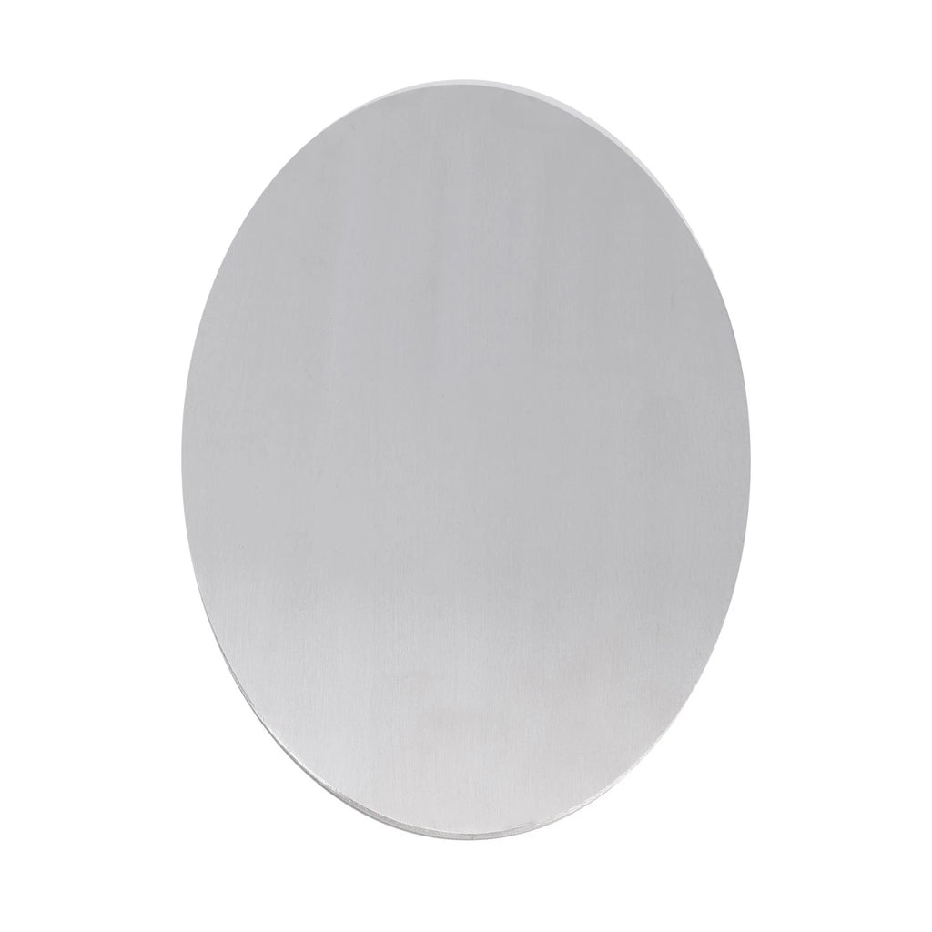 Oval Blank Aluminum Alloy License Plate for Motorcycle (2018)