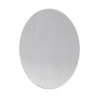 Oval Blank Aluminum Alloy License Plate for Motorcycle (2018)