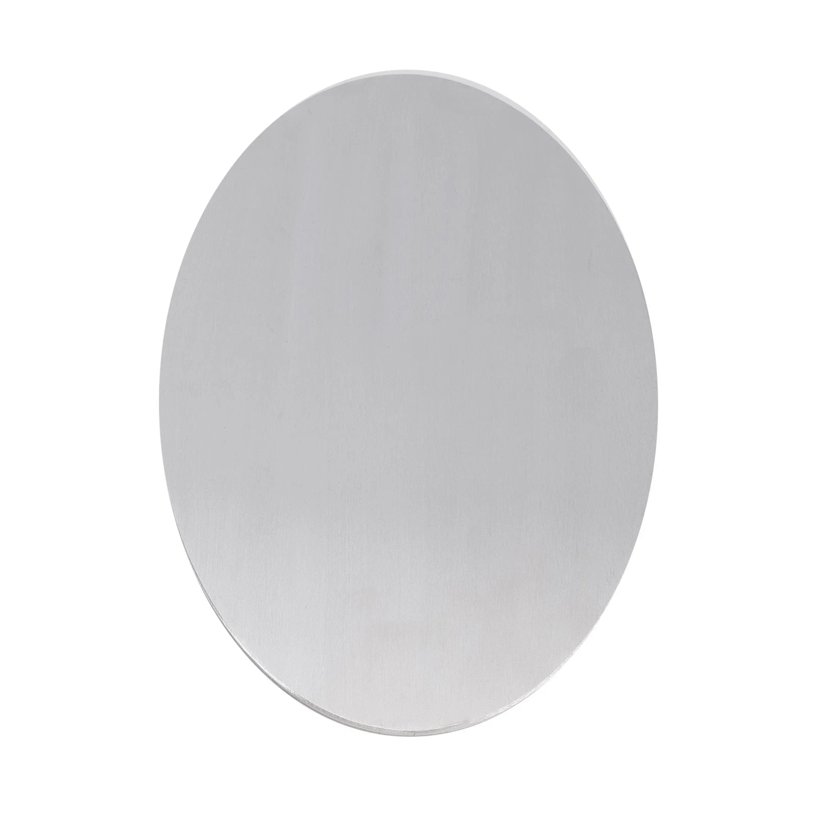 Oval Blank Aluminum Alloy License Plate for Motorcycle (2018)