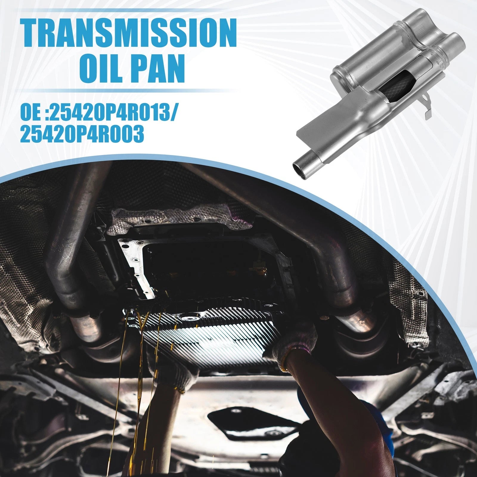 Oil Pan Automatic Transmission Filter for Honda Civic (2001–2005) No. 25420P4R013