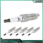 Set of 6 Iridium Platinum Spark Plugs for Ford Freestar V6 3.6L (2006–2007)