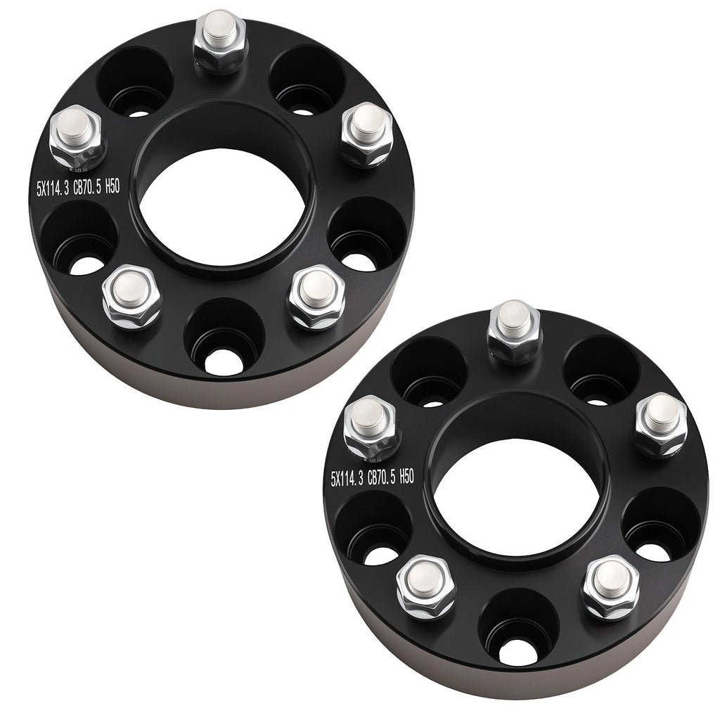2" Billet Aluminum Wheel Spacers for Ford Ranger Mazda B4000 (1998–2011) 5x114.3mm 70.5mm