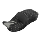Black Driver & Passenger Seat for Harley Touring Electra Road Glide (2009–2023)