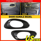 Set of 2 Door Handle Bezel Trim for Chevrolet Trailblazer (2002–2009)