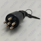 Ignition Switch for Johnson Evinrude Outboard Motor (5237133, 5005801, 175974)
