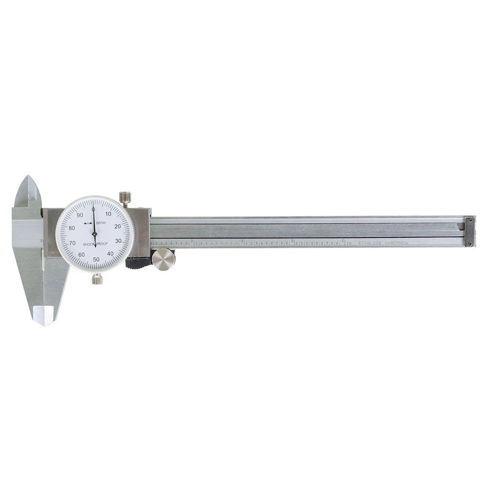 6" Stainless Steel Shockproof Dial Caliper for Automotive Use
