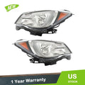 Set of 2 Clear Front Headlights for Subaru Forester (2017–2018)