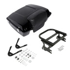 Chopped Trunk Backrest & Mount Rack for Harley Touring Road Glide (1997–2008)