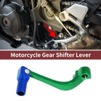 Folding Motorcycle Gear Shifter Lever for Honda CRF110F (2013-2018) Green/Blue