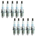 Set of 10 NGK Laser Platinum Spark Plugs for Audi R8 5.2 V10 (2009–2010)