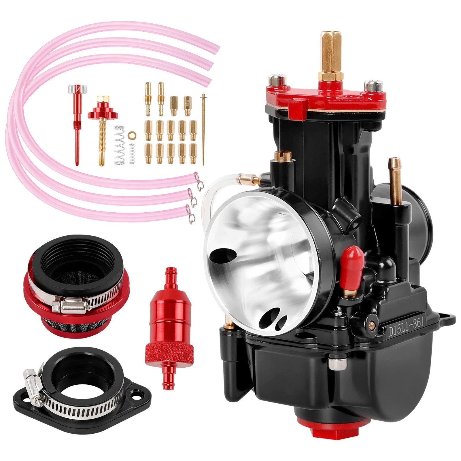 PWK 24mm Racing Carburetor Kit for Dirt Bike ATV Scooter (50cc–80cc)