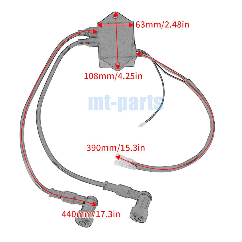 CDI Coil Unit for Nissan NS8B NS9.8B (2002–2003) 3B2-06060-0 3B2-06170-0